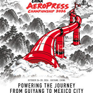 AeroPress Championship China 2026 — Official Poster Print